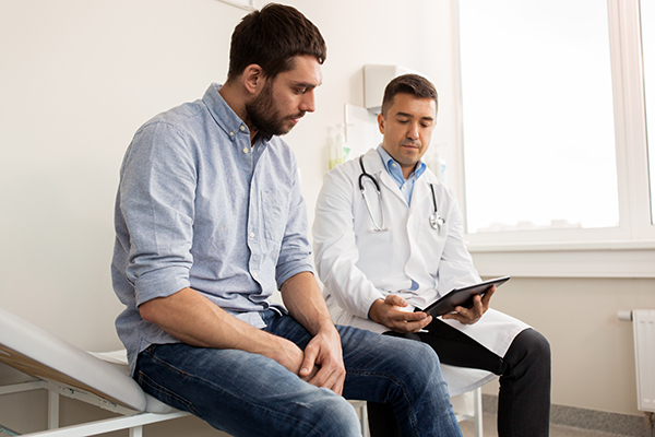 Man at Doctor Appointment