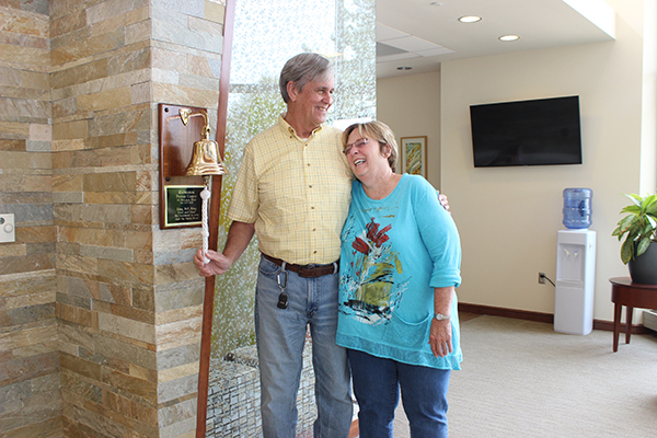 Richard Finishes Proton Therapy Treatments