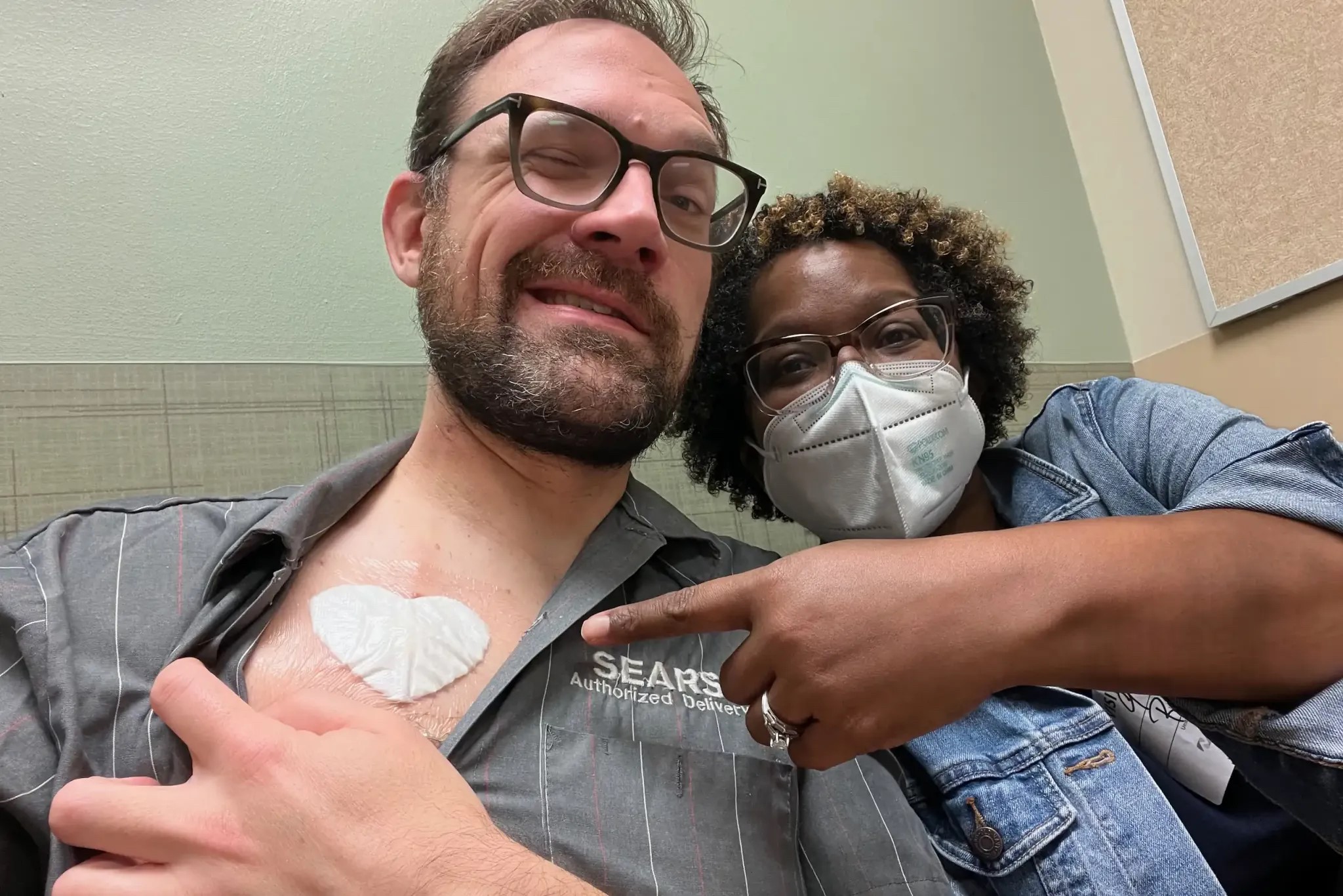 Dan Austin and his wife, Elle Tivine-Austin