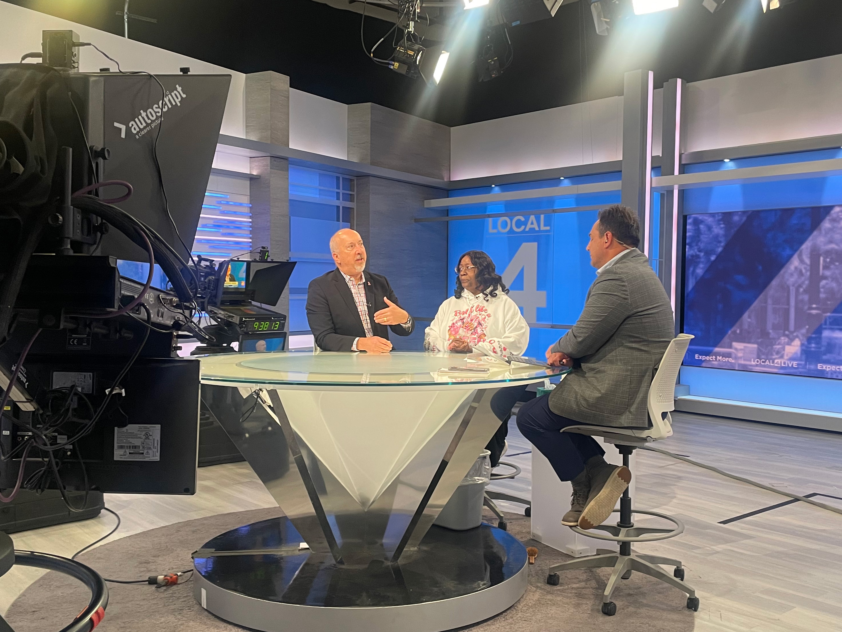 Eric Brown, M.D., FACS, and Dionne Pierce