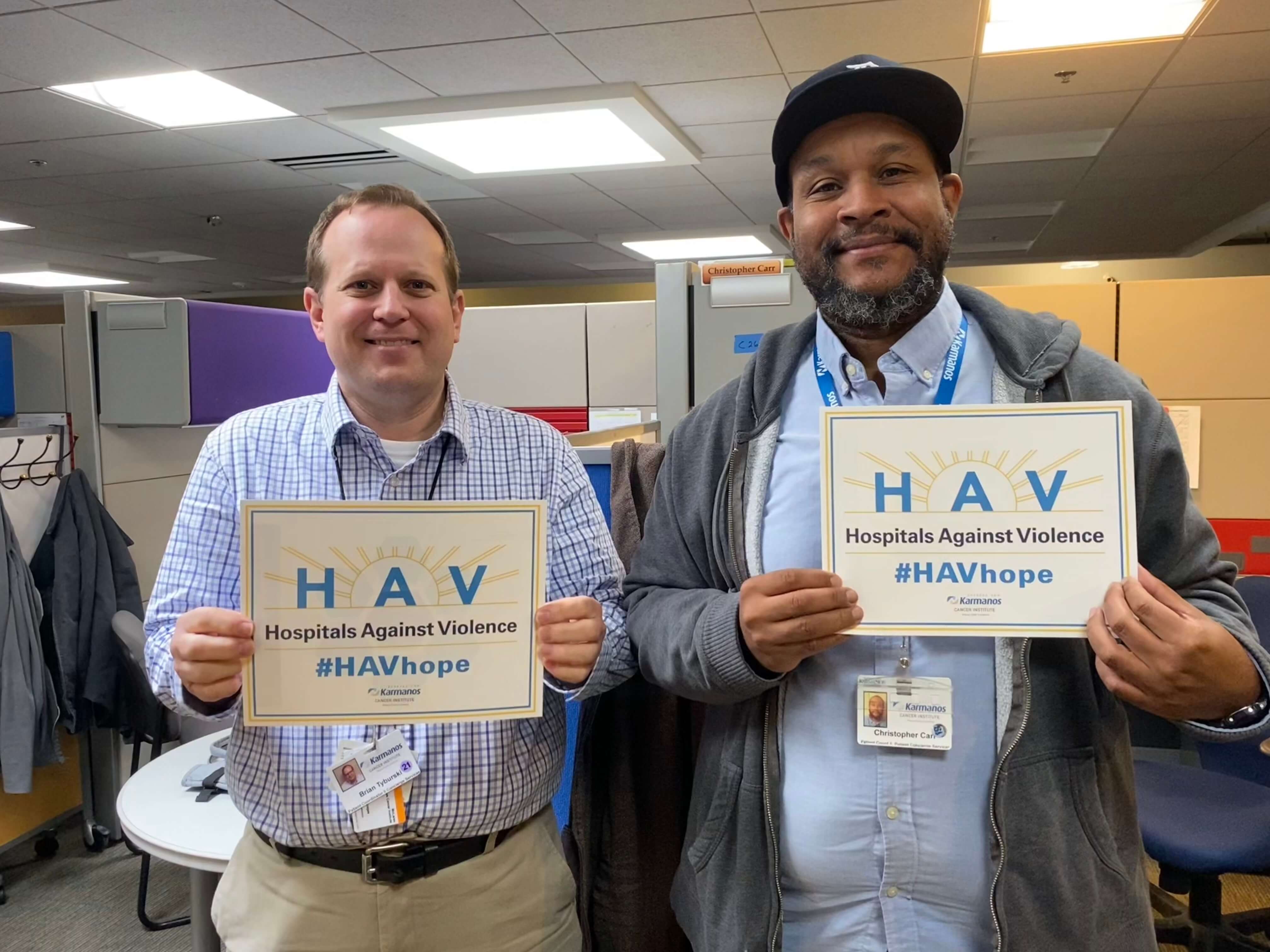 #HAVhope Friday: Day of Awareness at Karmanos's Administrative Office