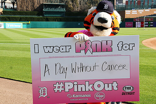 Detroit Tigers Pink Out the Park Friday, July 19, brings fans and