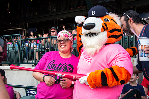 Detroit Tigers - NEW #PinkOut the Park merchandise is at the D Shop at Comerica  Park! A portion of the proceeds benefit the Barbara Ann Karmanos Cancer  Center!