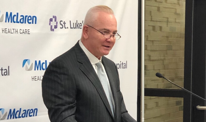 St Luke S Hospital And Mclaren Health Care Officials Sign Letter